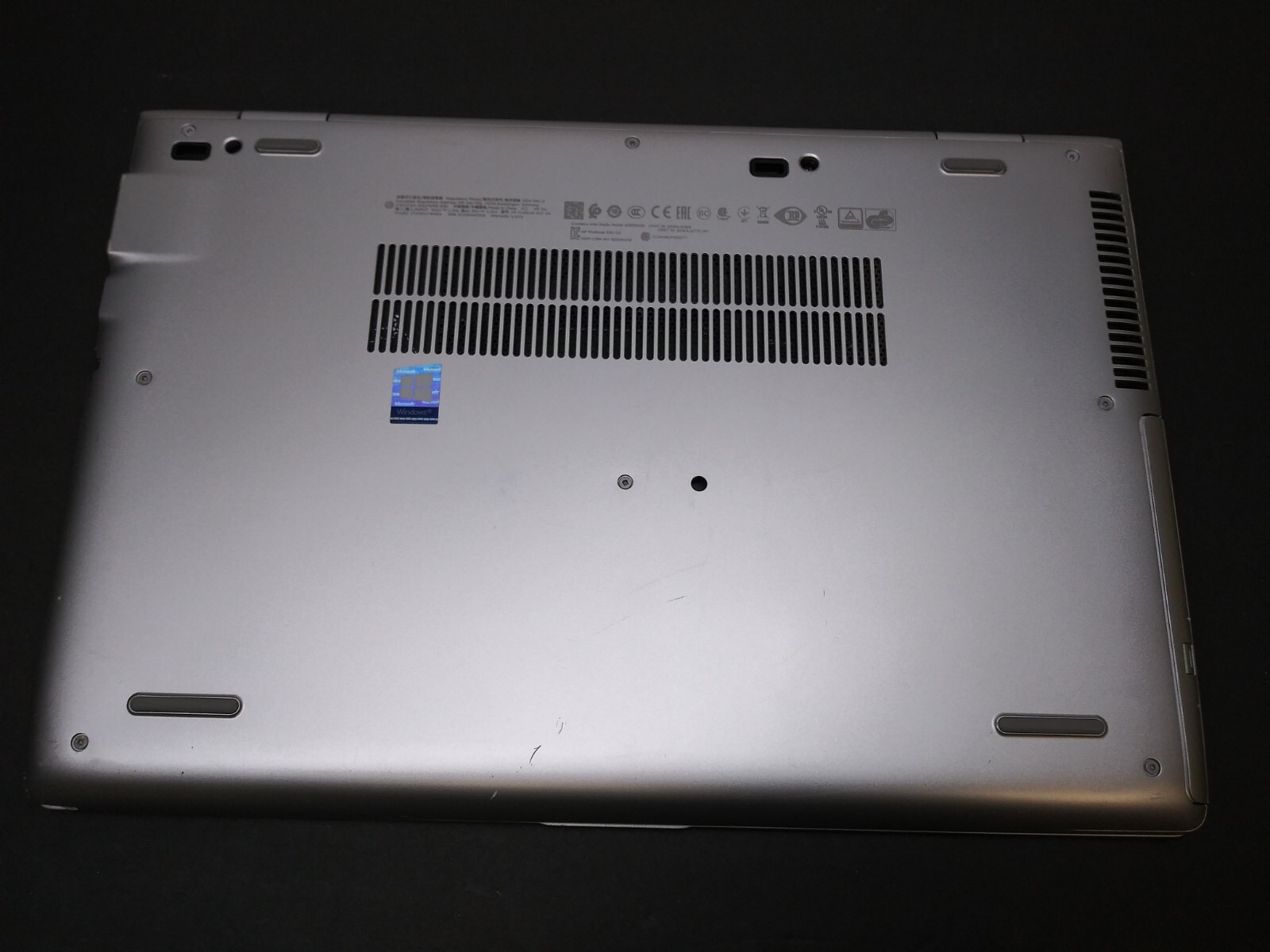 hp probook 650 g4 15.6″ | i5-8250U@1.6GHZ | 8GB RAM | NO OS/CHARGER/HDD