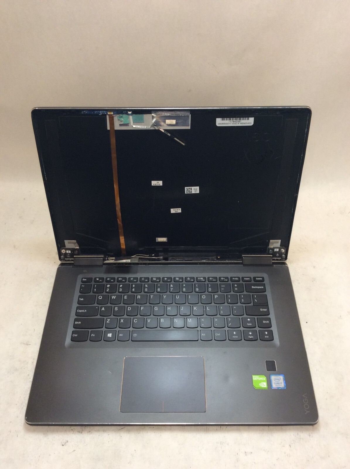 Lenovo YOGA 710-15IKB Laptop 15″ Intel Core i7 7th Gen WON’T TURN ON -PP