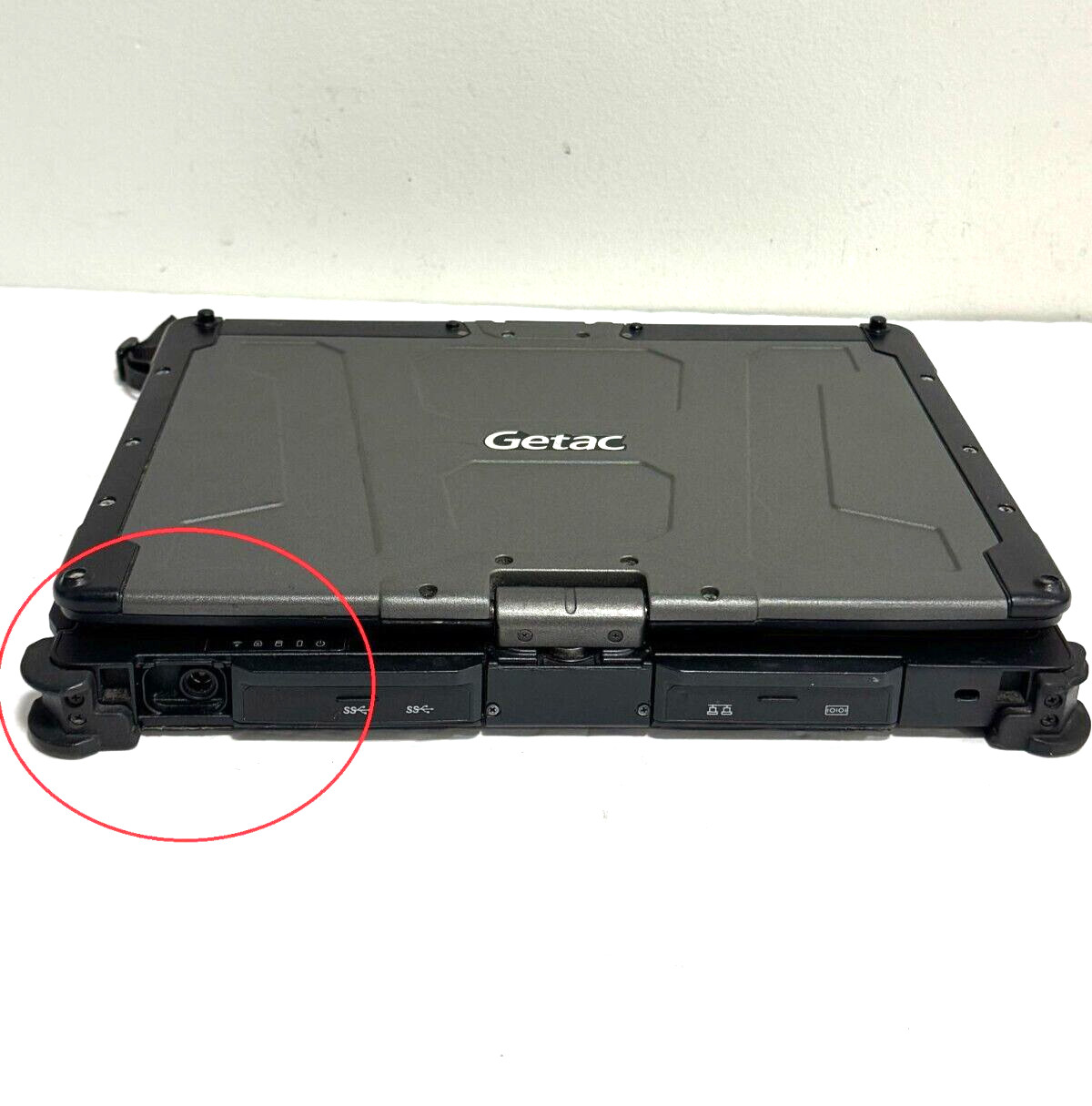 GETAC V110 i7-4600U 2.10GHz CPU  8GB RAM NO CADDY/ NO SSD/ NO CHARGER “Read”