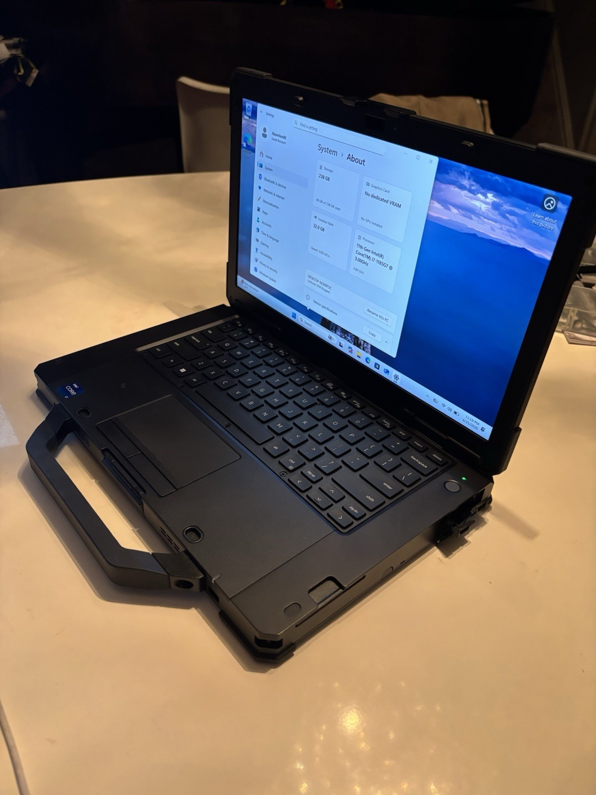 Dell 14 Rugged 5430 i7-1185G7, 16GB, 512GB SSD, Windows 11 Pro B+
