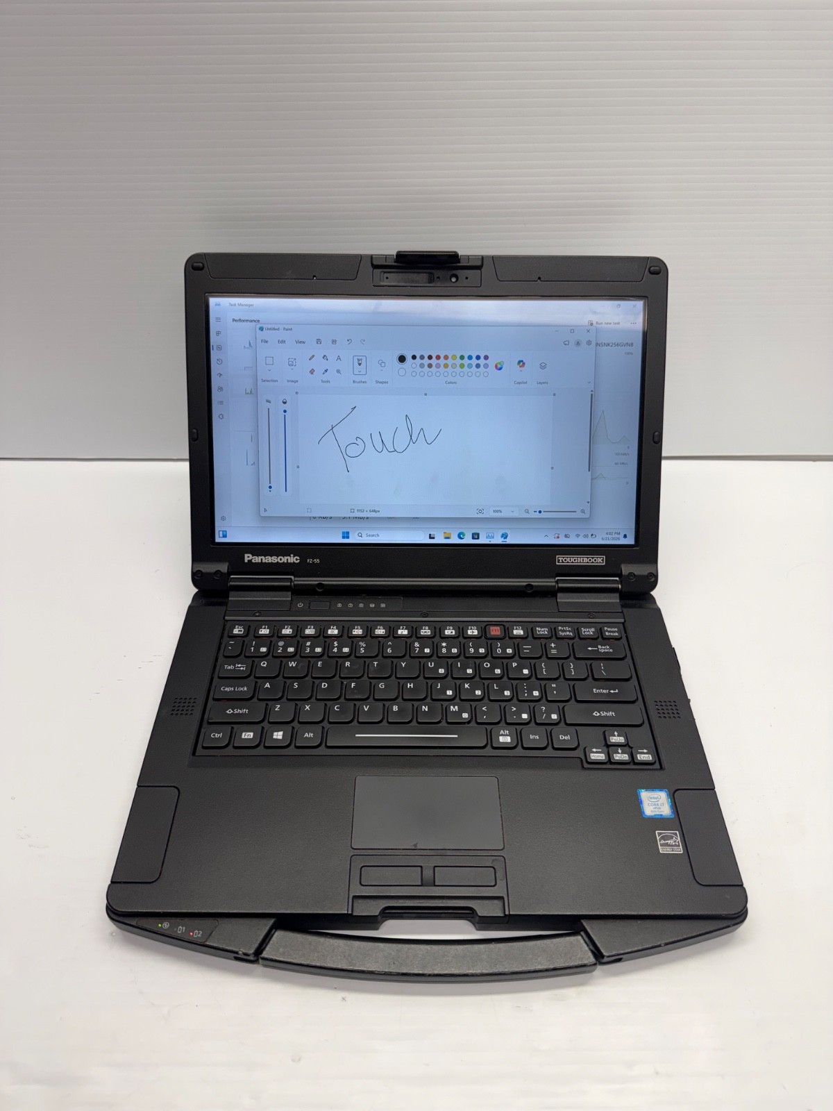 READ*Panasonic Toughbook FZ-55 FHD 14″ i7-8665U Touch 16GB 512GB LTE GPS Win 11P