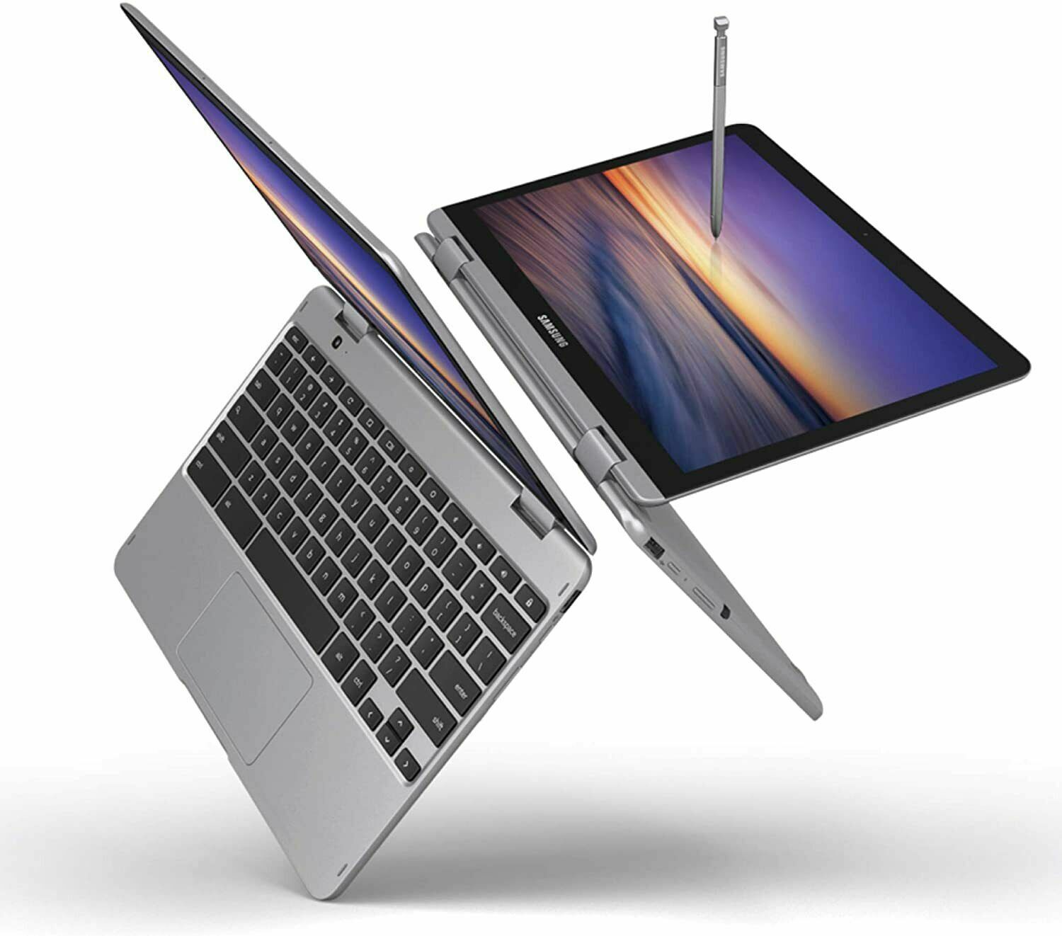 Samsung 12.2″ FHD 16:10 Touch 2-in-1 Chromebook Plus V2 (4G, 64G) XE520QAB-K04US