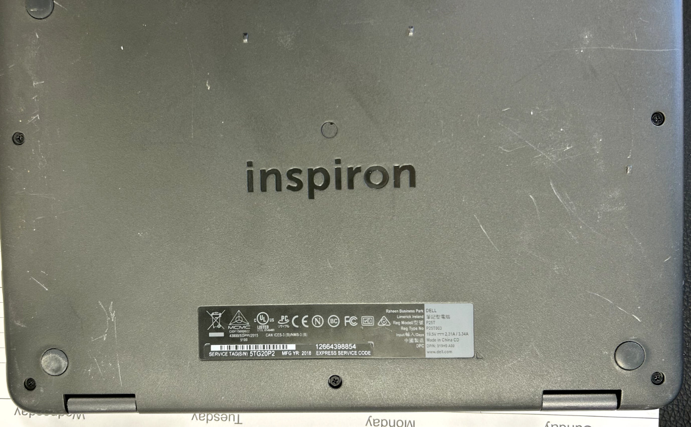Dell Inspiron 11 3185 2-in-1 AS IS! PARTS ONLY!