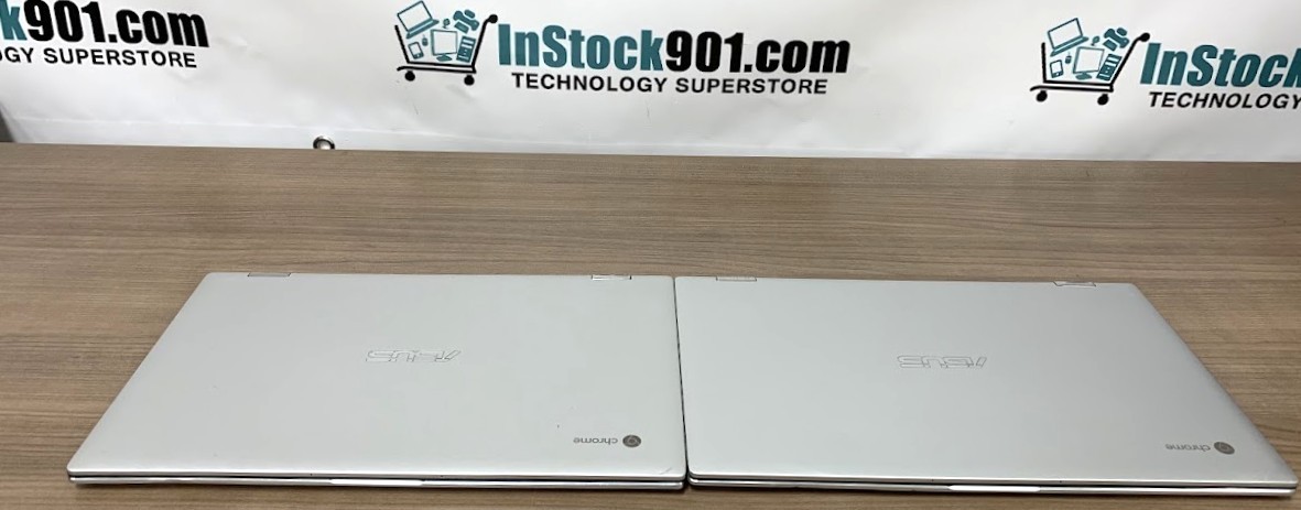 Lot 2 ASUS Chromebook Flip C434T i5-8th 1.3GHz 4gb RAM 32GB SSD 14″ FHD PARTS