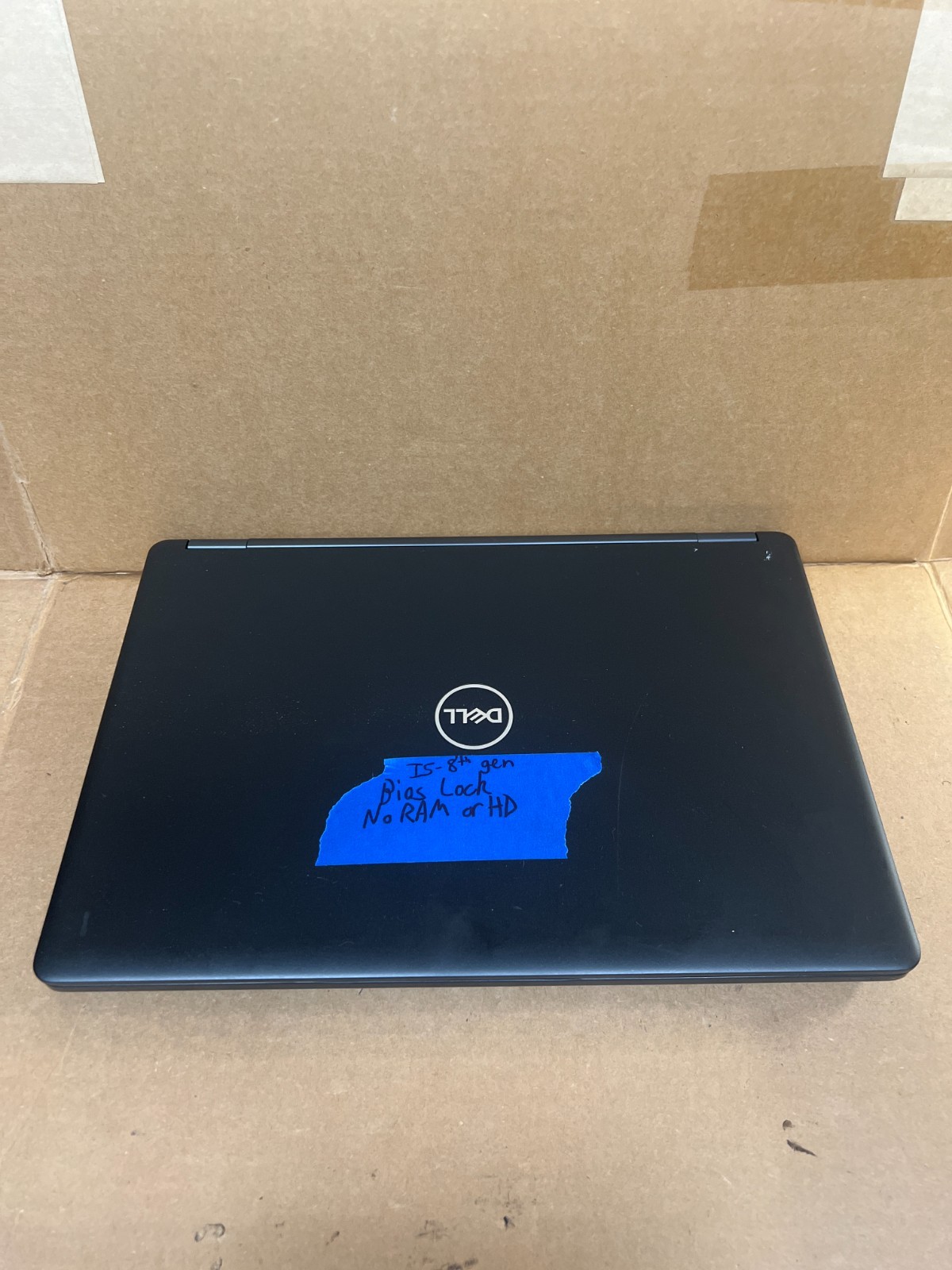 Dell Latitude 5490 Intel core i5-8250U @1.60 GHz No RAM No hdd Bios Locked
