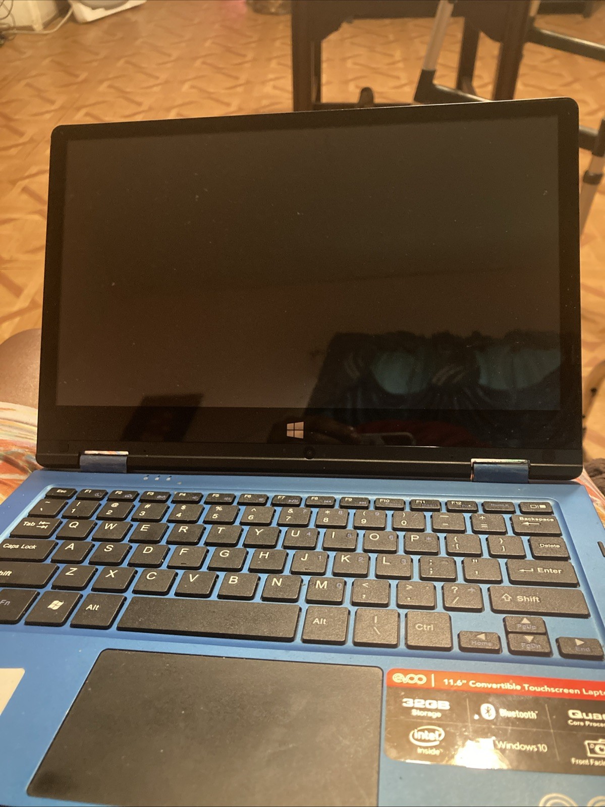Evco 11.6″ Intel Ultra Thin Laptop 32GB Windows 11 PARTS As-Is!