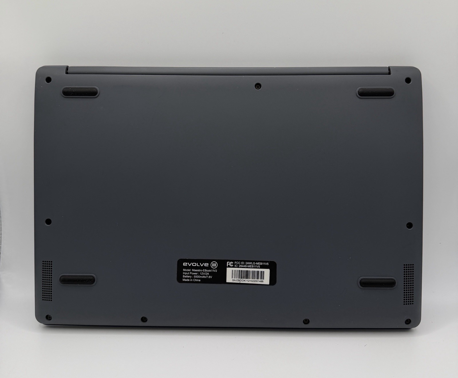 Evolve Maestro E-Book11V2 11.6″ Intel N3450 4GB 64GB eMMC Win10 Gray