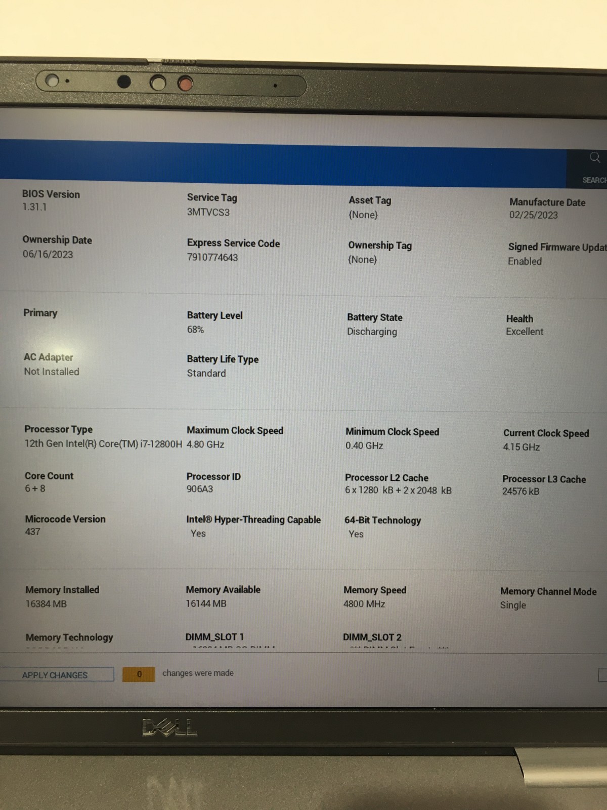 @PCD 2023 Dell Precision 3571 i7-12800H 1TB SSD 16GB RAM RTX A1000 WIN11 Pro