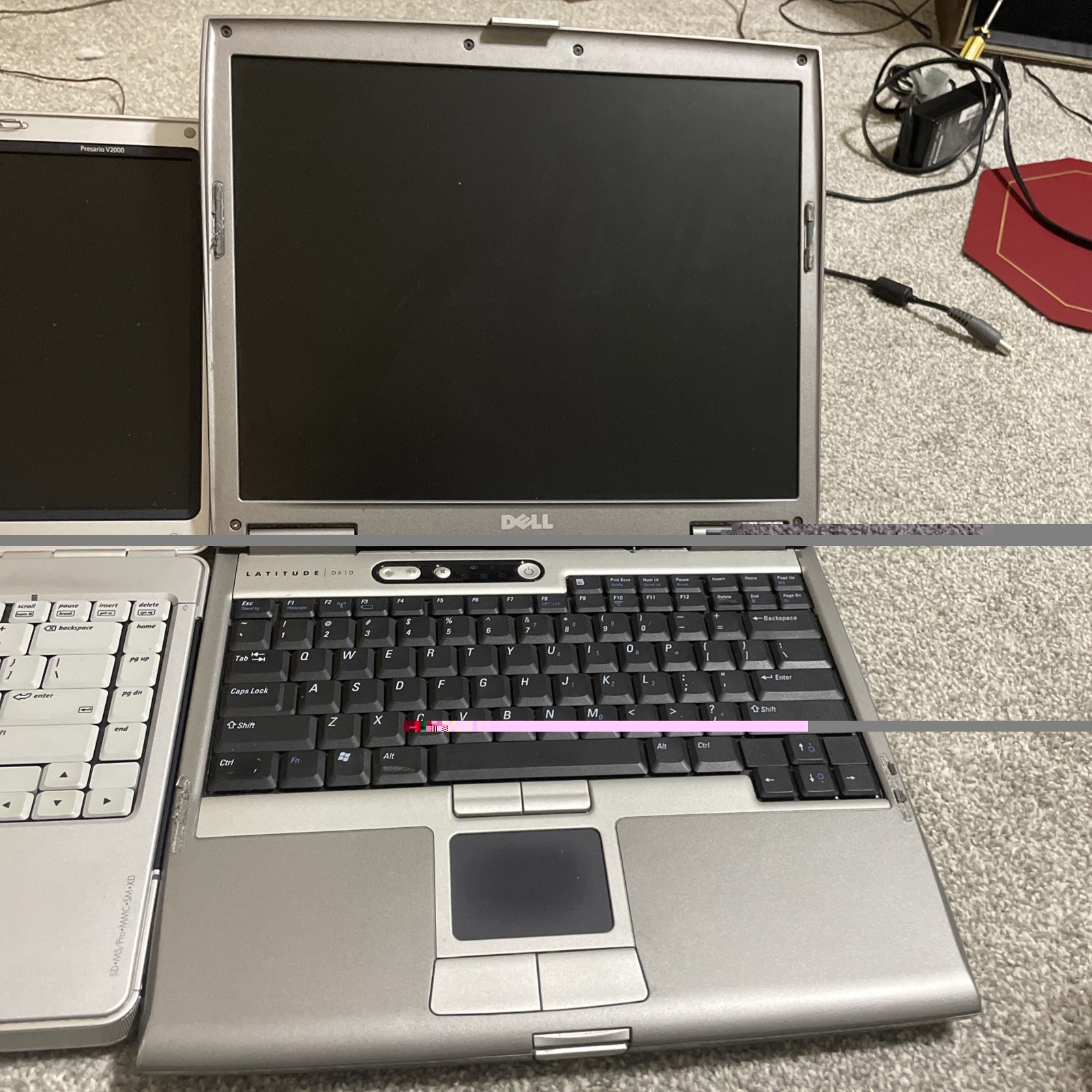 vintage laptop windows xp LOT(Untested)(Read description)