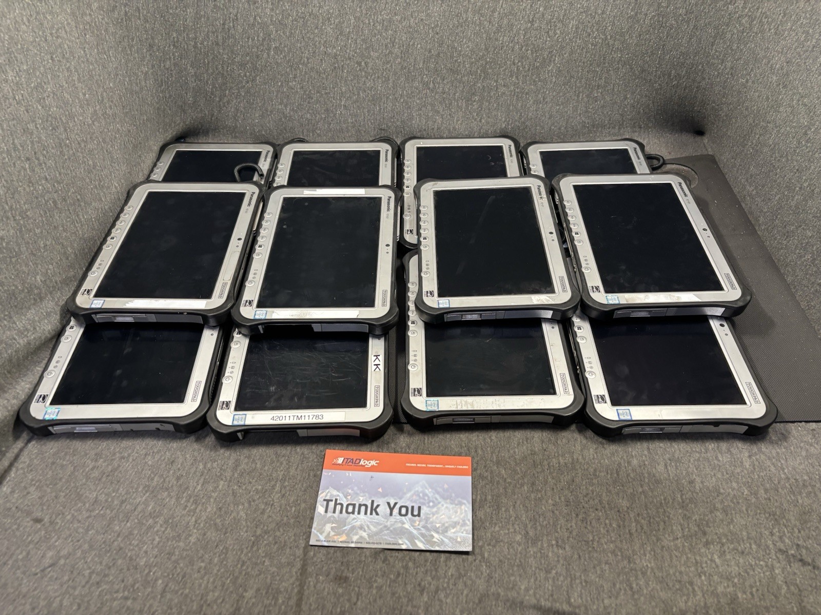 Lot of 12 Panasonic TOUGHPAD FZG1-4 i5-6300U 2.40GHz 8GB RAM 256GB SSD J12098