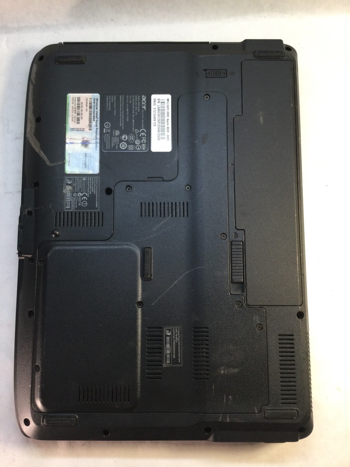 Acer Aspire 4530 13″ Laptop AMD Athlon 64 X2 -NO POWER/PARTS- MZ