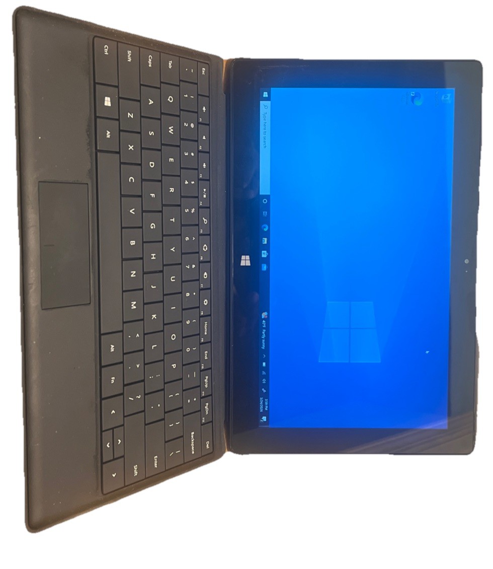 Microsoft Surface Pro 2 1601 Black With Keyboard 64 GB Windows 8 pro (Untested)