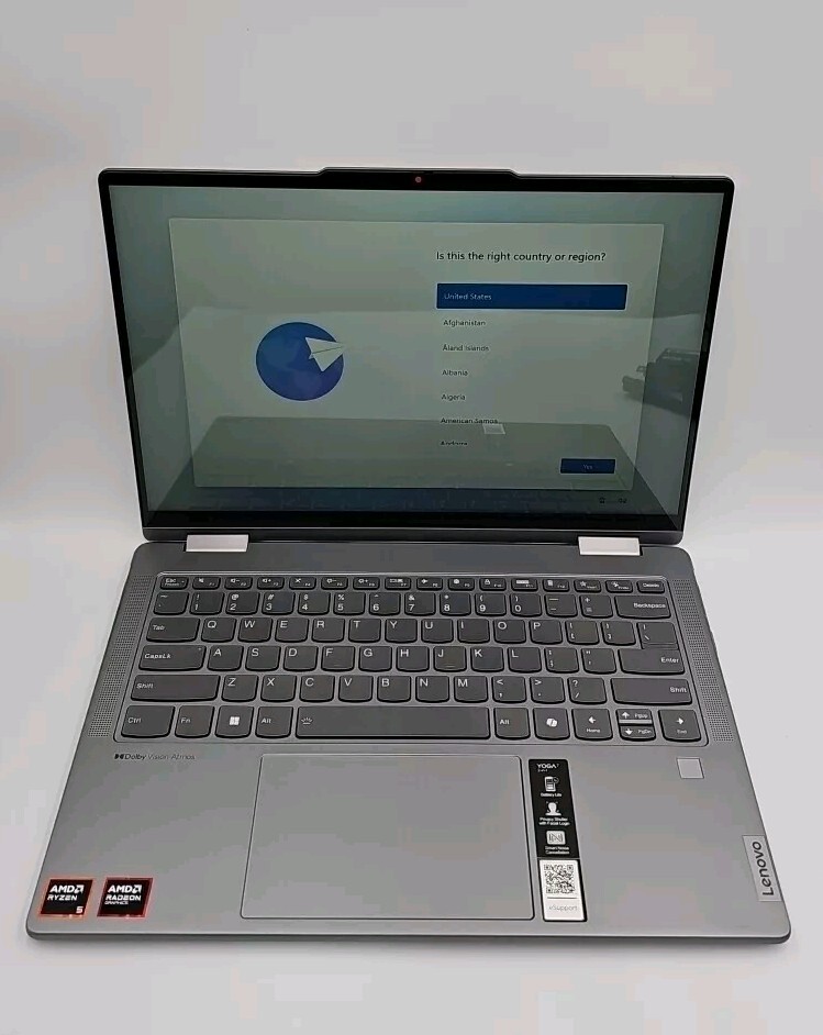 Lenovo Yoga 7 2in1 14AHP9 14″ Touch Laptop Intel Ryzen 5-8640HS 8GB 512GB SSD