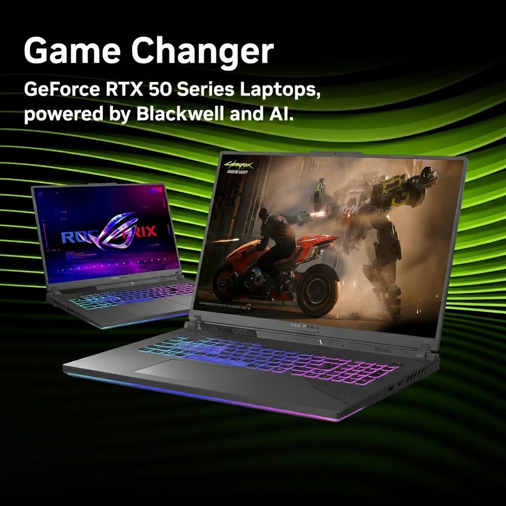 ASUS ROG Strix 18″ 2560×1600 Ryzen 9 8940HX 64GB 1TB SSD RTX 5070 Windows 11 Pro