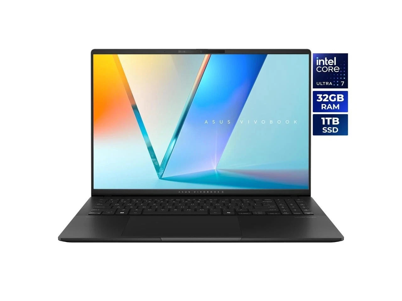 ASUS Vivobook S 16″ 3K OLED Intel Core Ultra 7 255H – 32GB RAM – 1TB SSD Windows