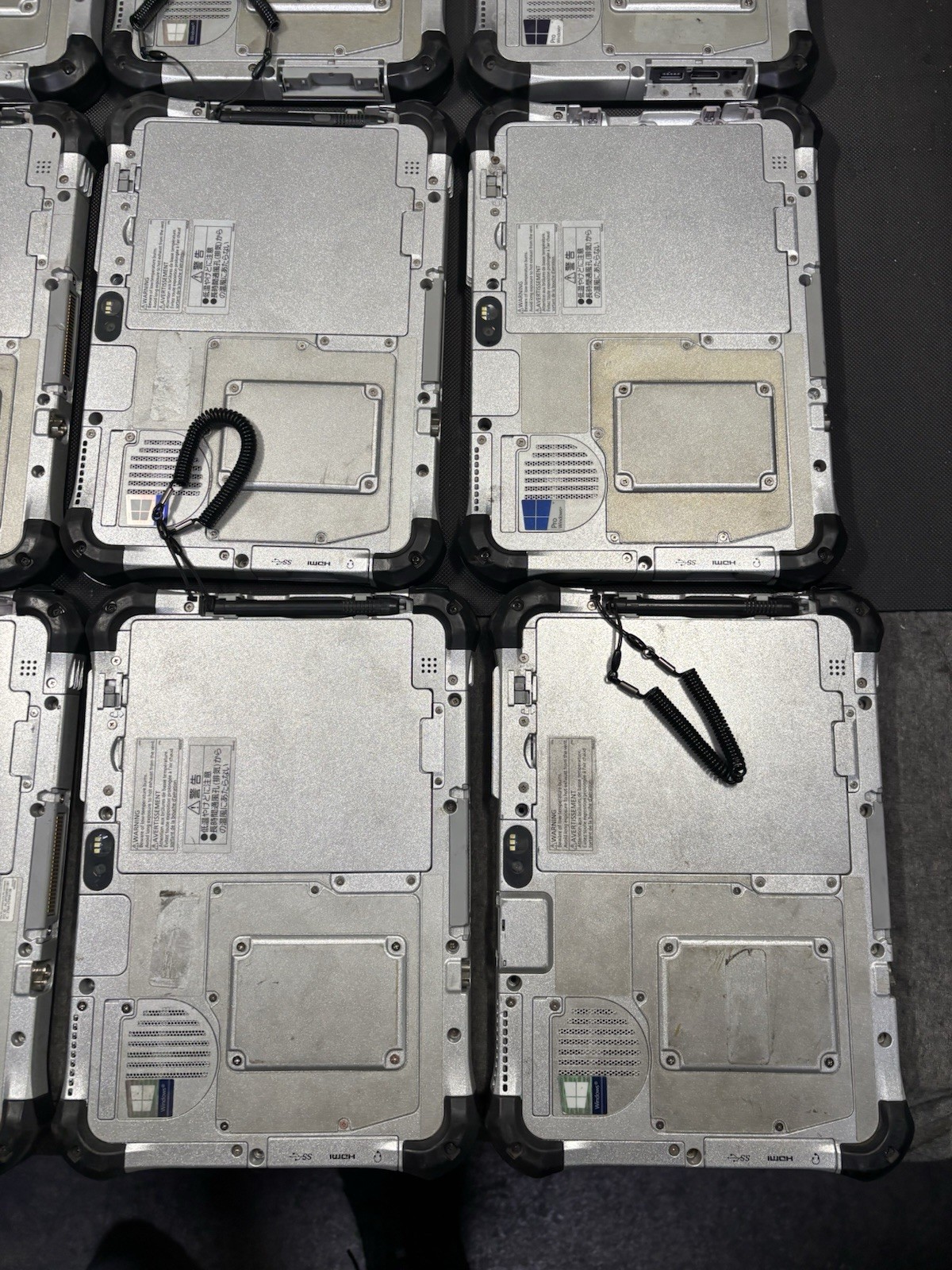 Lot of 12 Panasonic TOUGHPAD FZG1-4 i5-6300U 2.40GHz 8GB RAM 256GB SSD J12098