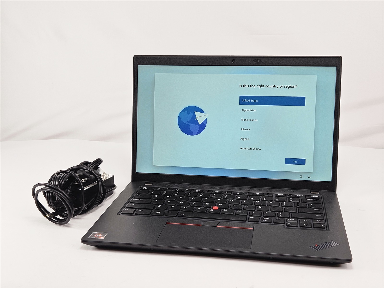 ThinkPad 14″ L14 Gen 4 AMD 16GB 256GB SSD Ryzen 5 PRO 7530U Win11 Home Grade A