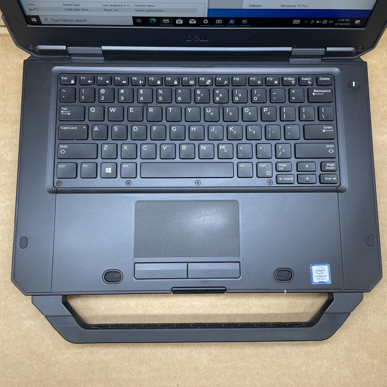 Dell Latitude 5420 Rugged Intel Core i3-7130U@2.70GHz 8GB RAM 256GB SSD W10P