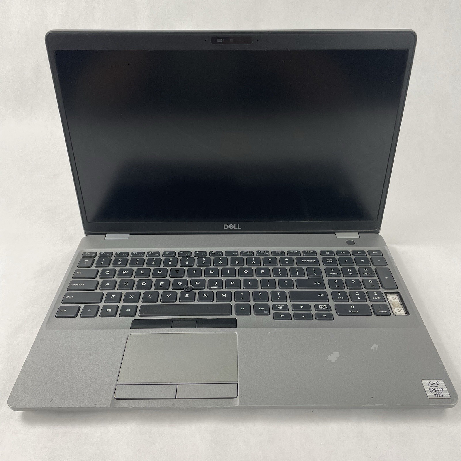 Dell Latitude 5511 15.6″ i7-10850H 2.70 GHz 16 GB RAM No SSD No OS Missing Key