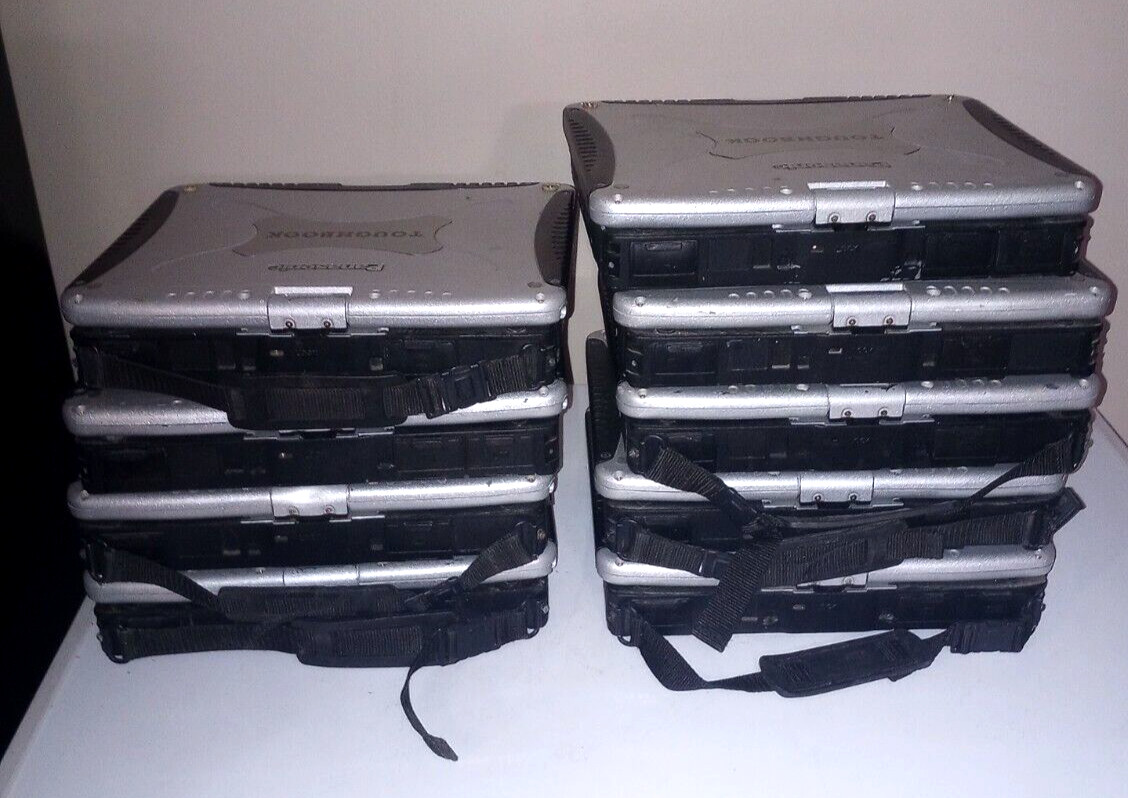 Panasonic Toughbook CF-18 Laptop Tablets 1.2GHz 512MB 40GB Boot to Bios