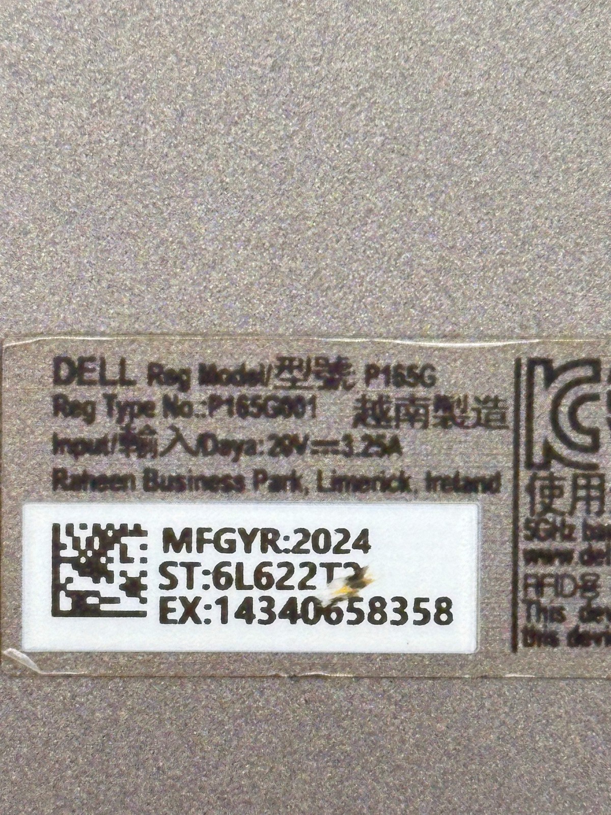 Dell Latitude 5440 14″ Laptop Intel Core i5-1345U 16GB RAM 256GB SSD Gray Charge