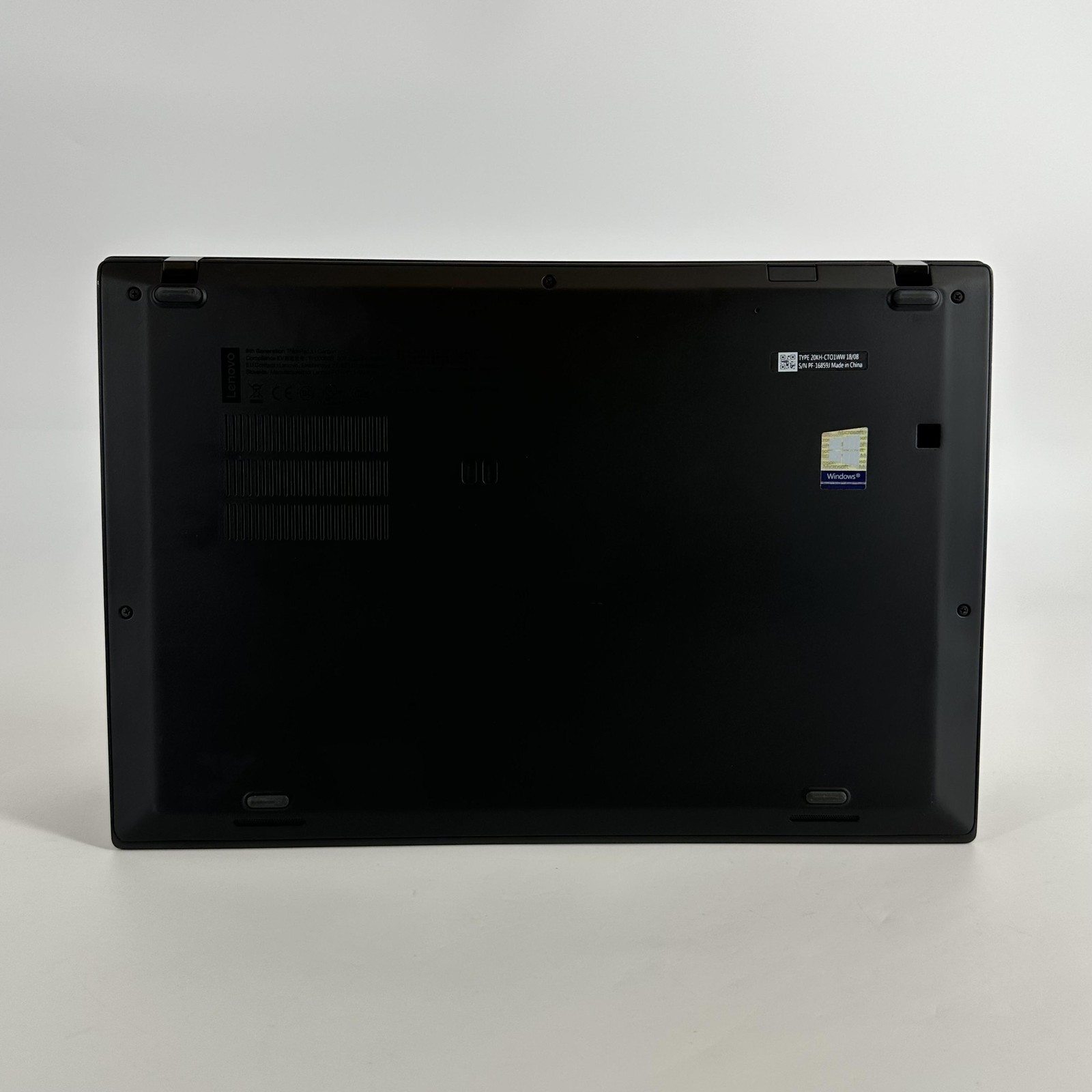 Lenovo ThinkPad X1 Carbon Gen 6 14 2K i7-8550U 1.80GHz 16GB 256GB BAD USB-C Port