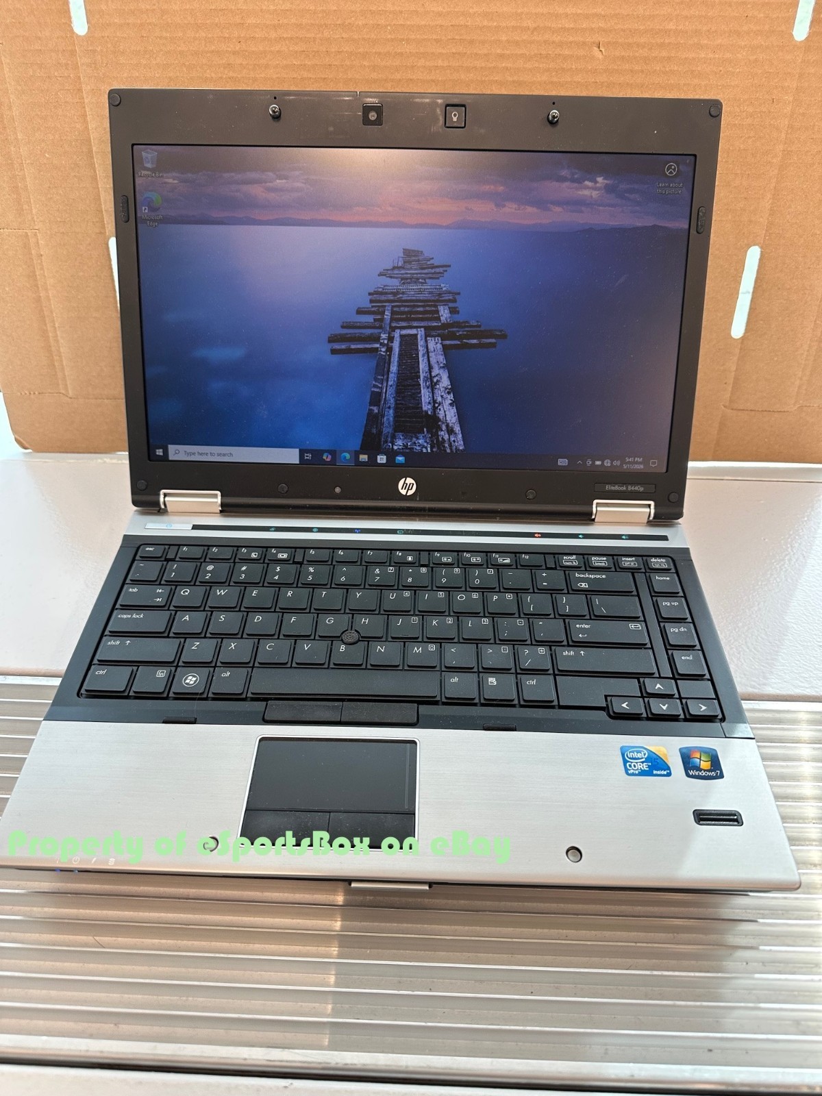 HP EliteBook 8440p • 14″ • Intel Core I5 M 540 • 256GB SSD • WIN 10 PRO • WORKS