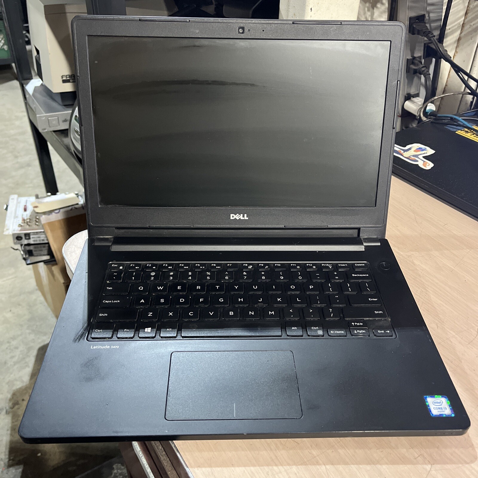 DELL LATITUDE 3470 INTEL CORE I3-6100U 2.30GHZ 4GB RAM NO HD “