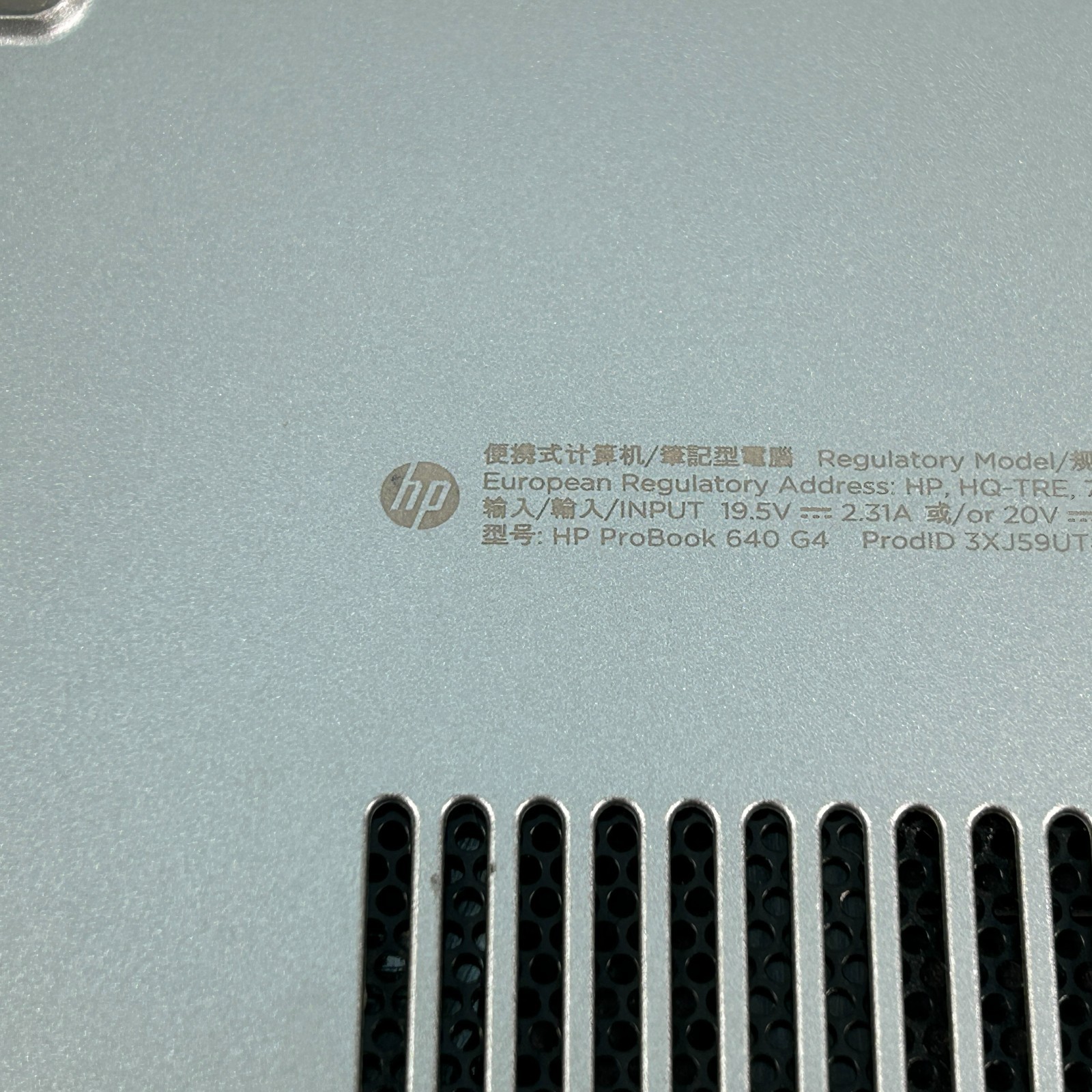 HP ProBook 640 G4 Intel Core i5-8250U 1.60GHz 16GB RAM No Storage Drive/OS Used
