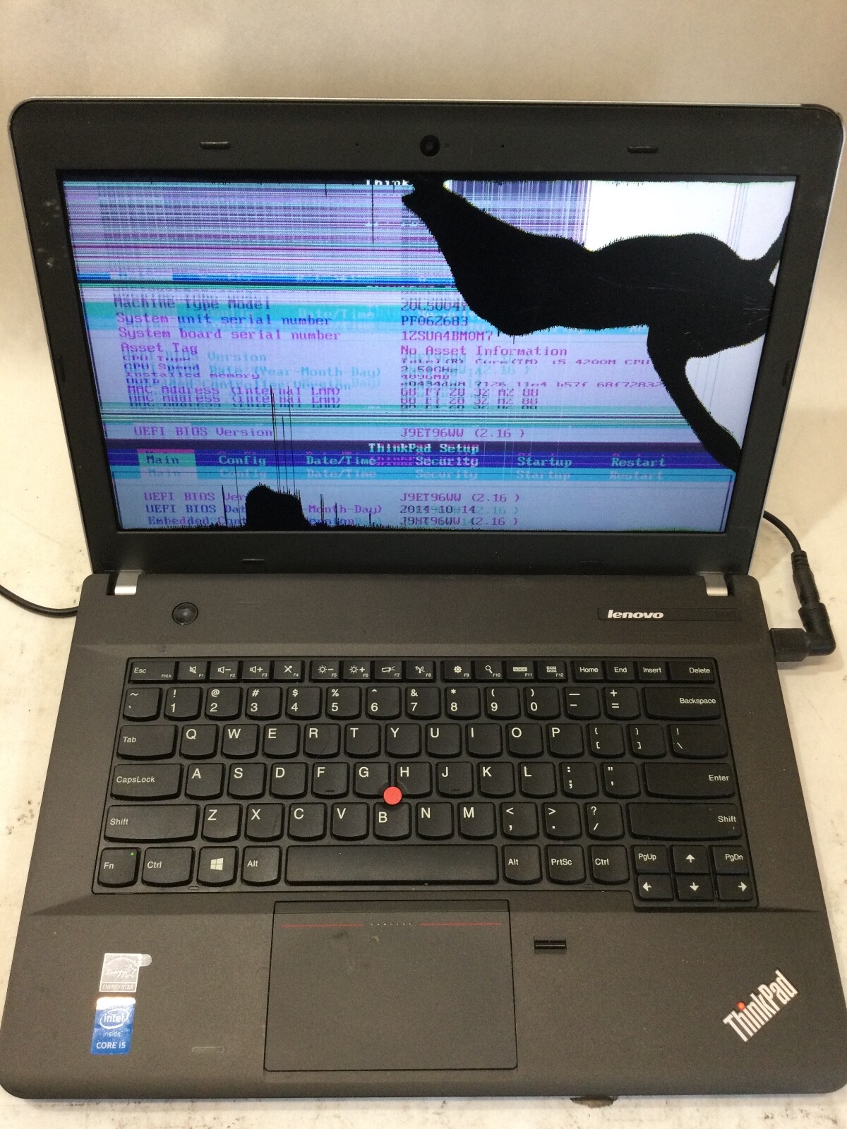 LENOVO THINKPAD E440 – INTEL I5 – NO RAM – FOR PARTS – READ DESCRIPTION – BB!!!!