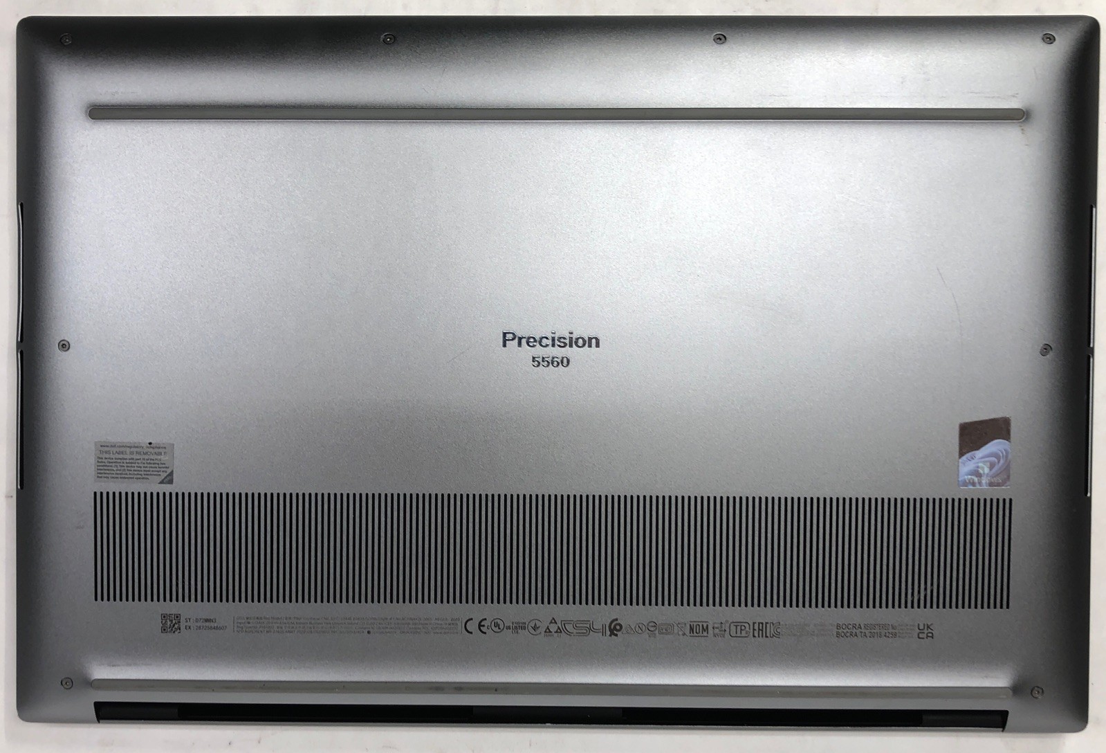 Dell Precision 5560, Intel Core i7-11850H, RTX A2000, 16GB RAM, 512GB SSD, W11P