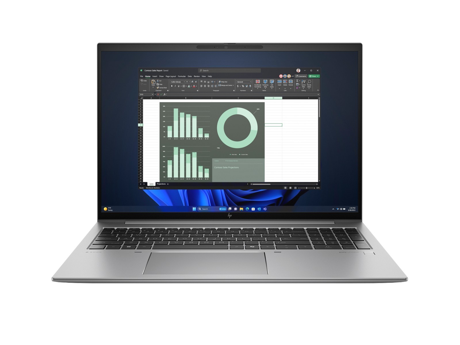HP ZBook Firefly 16 G11 Mobile Workstation Laptop PC 16″ U7 32GB 1TB SSD Pro