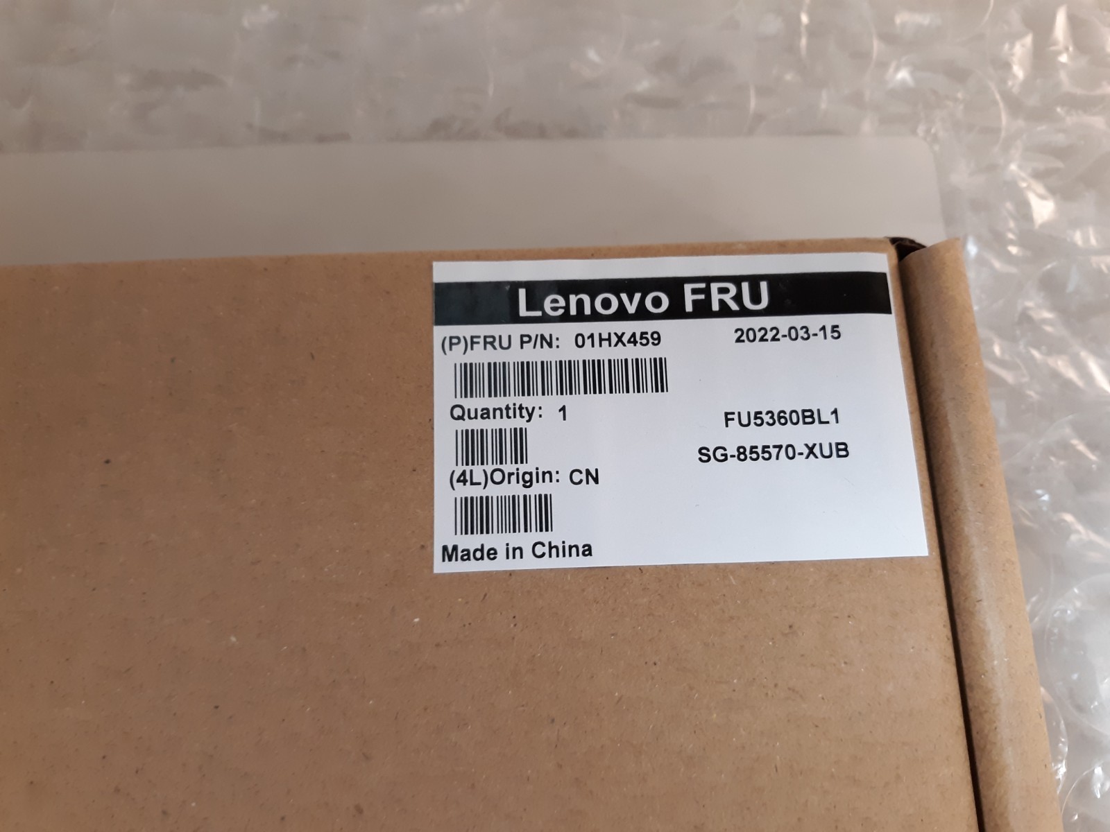 Lenovo ThinkPad Keyboard FRU 01HX459 SG-85570-XUB NEW *SEALED*