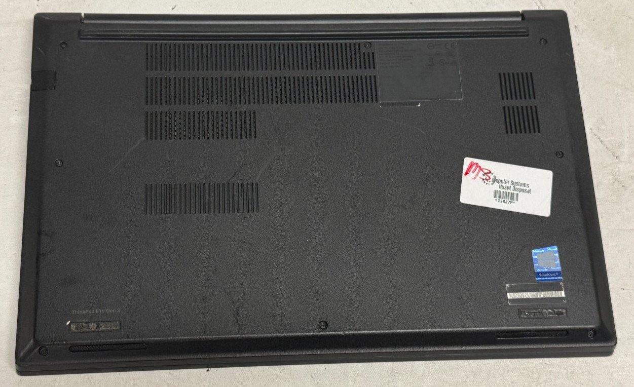 Lenovo ThinkPad E15 Gen 2 15.6″ (Ryzen 5 4500u – 16GB Ram – 256GB SSD – Win11H)