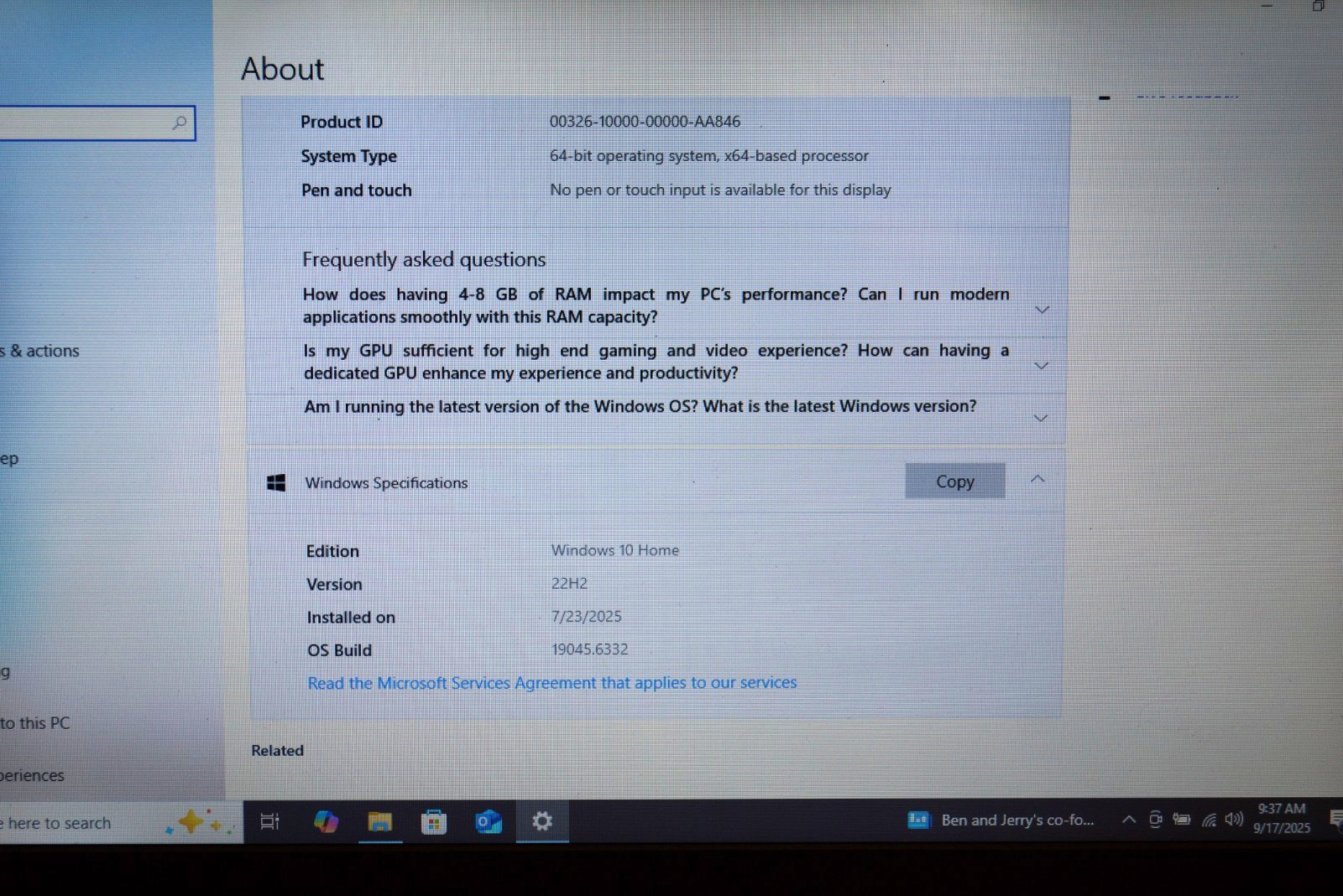 Active Latest 22H2 WIN10 PRO Toshiba C55-B5299@2.16GHz,4GB RAM,500GB HDD