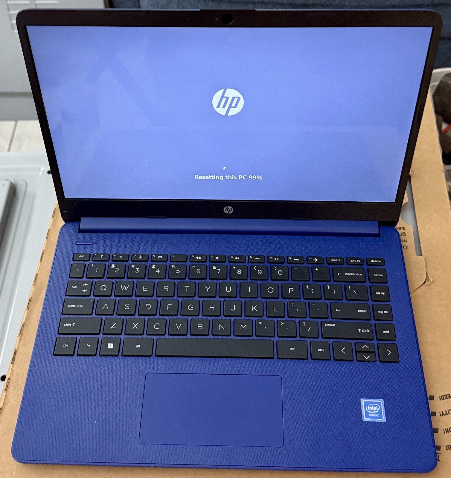 HP 14-dq0055dx 14” Laptop Intel Celeron 4GB 64GB SSD Win 11 HP Charger