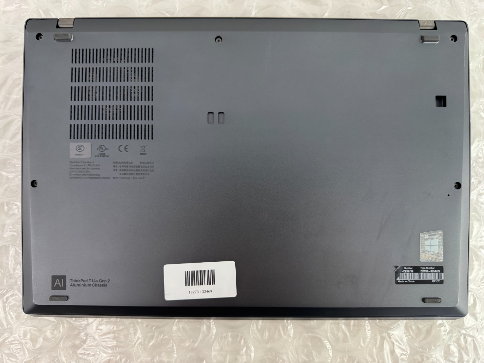 Lenovo ThinkPad T14s Gen 2 i7-1185G7 16GB 256GB SSD 14″ FHD Win 11 Pro