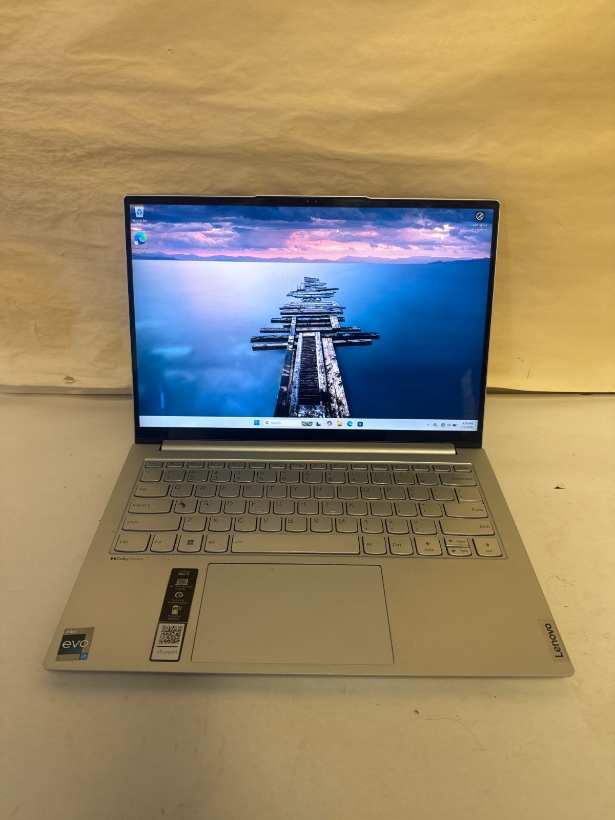 Lenovo Slim 7i i7-1260P 2.10GHz 16GB RAM 1024GB M.2 Win 11 Home *READ*