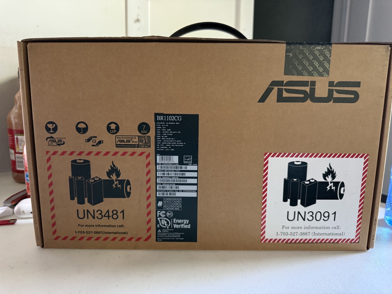 ASUS BR1102CGA YS14 – 180-Degree Hinge Design (Intel N-series – N100)