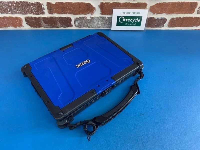 GETAC V110 G3 Laptop i7-6300U 8GB 256GB HDD TOUCH WIN11 BLUE