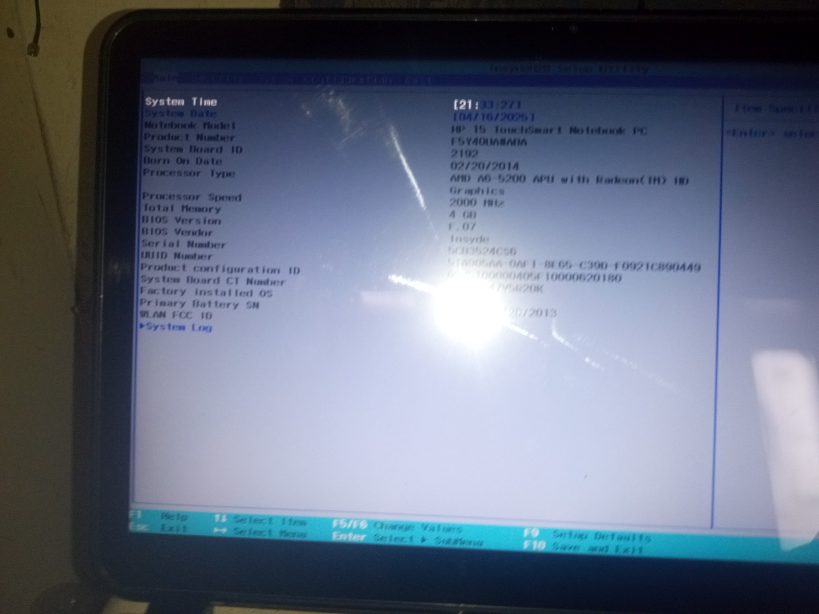 Hp 15-d020dx