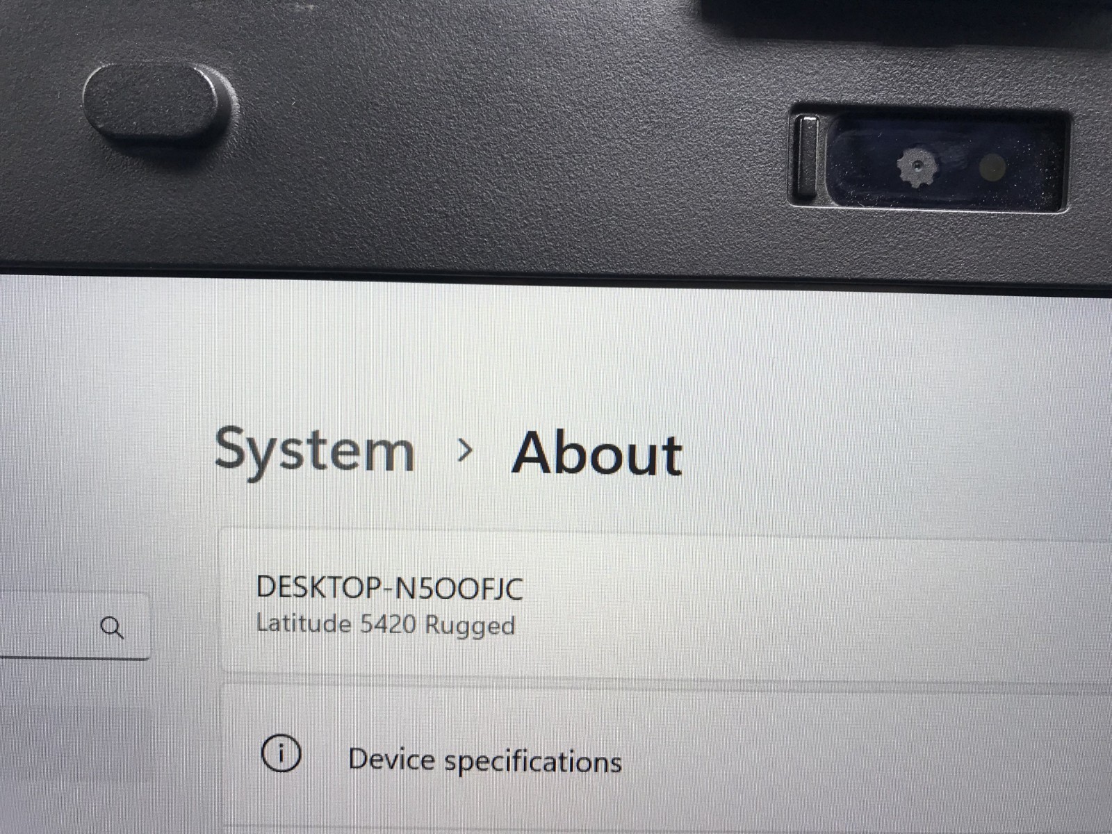 Dell Latitude 5420 Rugged 14″ Touch Core i7-8650U 1.90GHZ 16GB RAM 256GB SSD