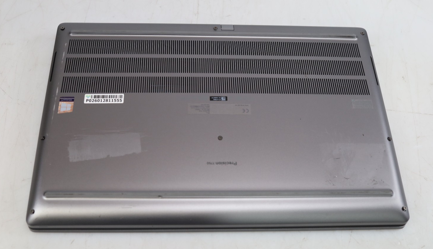 Dell Precision 7750 17.3″ Intel i7-10850H 32GB Quadro RTX 3000 No HDD OS AS-IS