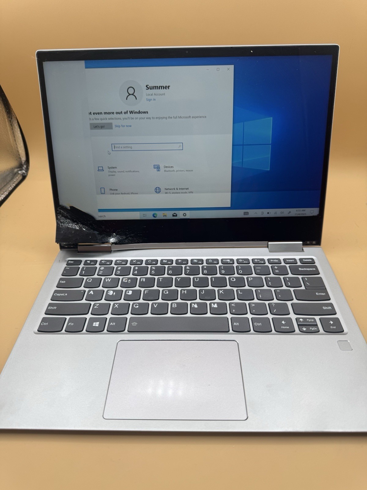 Broken Lenovo Yoga 730-13IKB 13.3″ i5-8250U 8GB RAM 256GB SSD