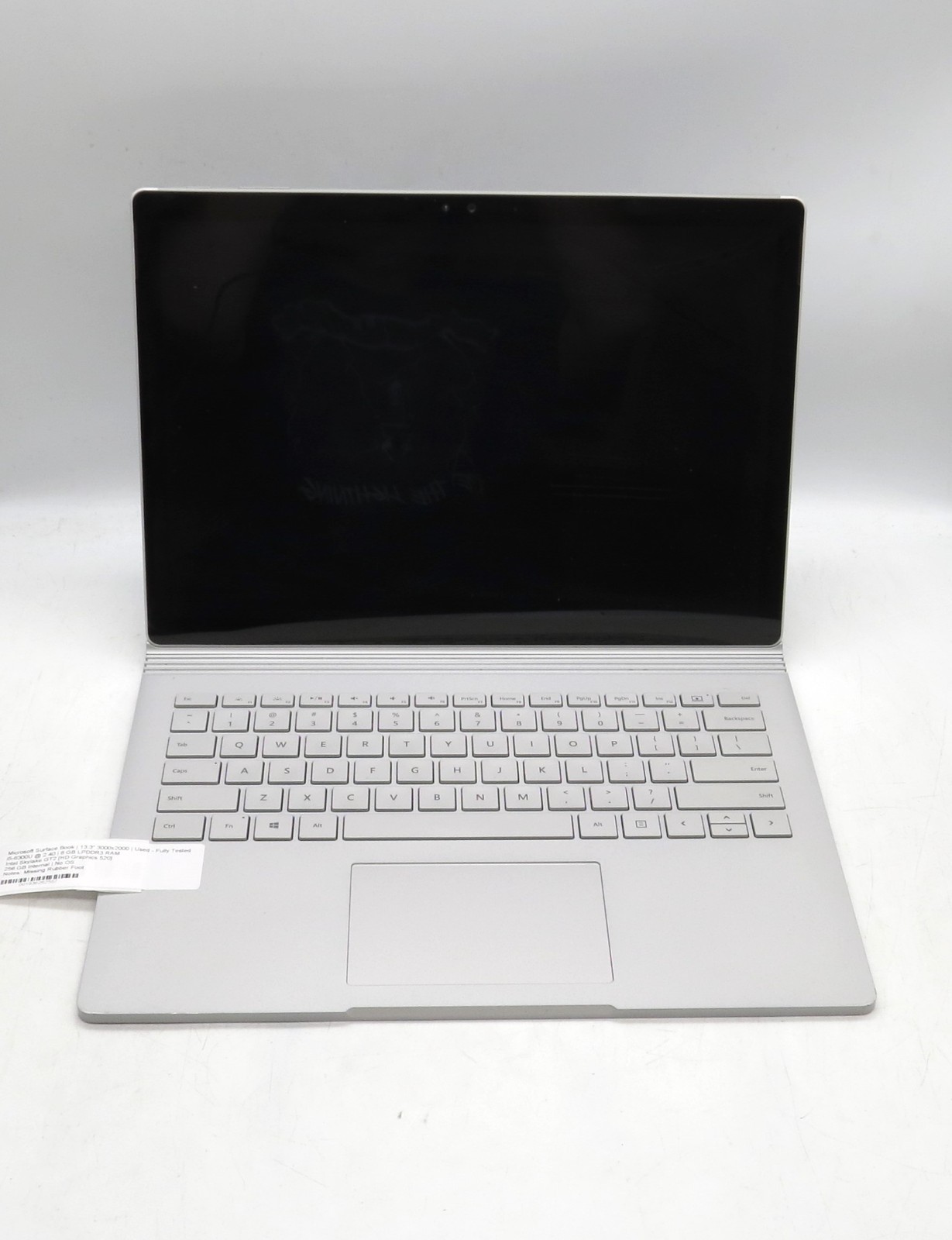 Microsoft Surface Book 13″ i5-6300U @ 2.4 GHz 8GB RAM 256GB Internal No OS