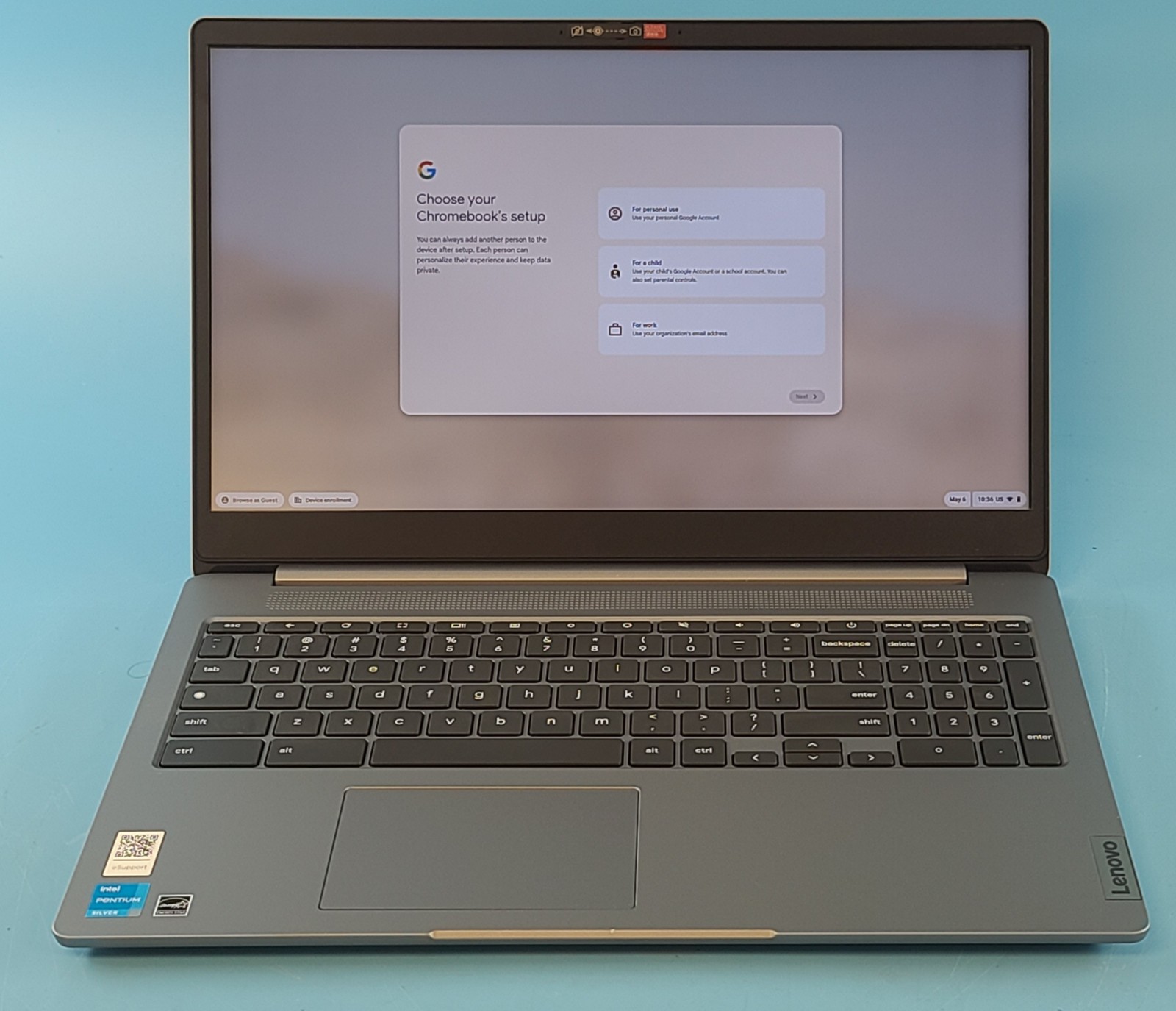 Lenovo IdeaPad Flex 3 Chrome 15IJL6 15.6″ Pentium® Silver N6000 8GB 128GB eMMC