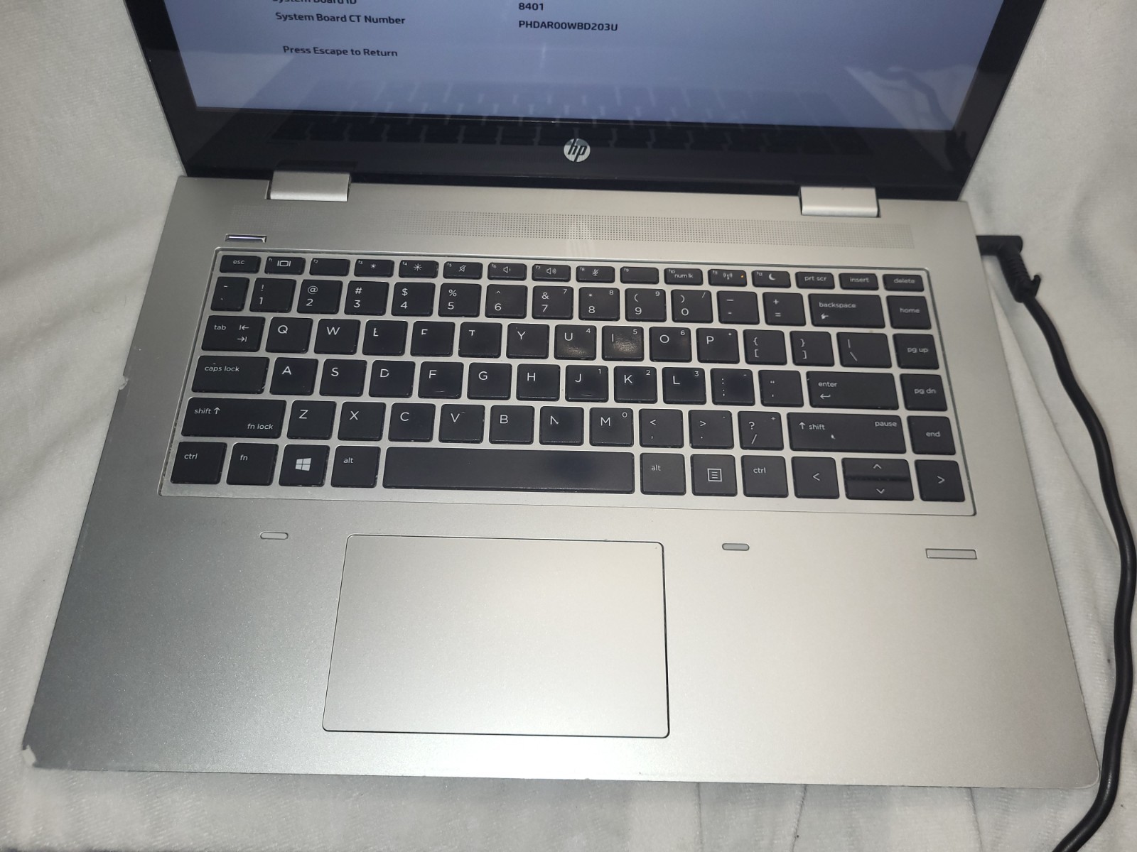 HP ProBook 645 G4 Ryzen 5 Pro 2500u 2.0GHz 8GB RAM Touch Screen -No hard drive