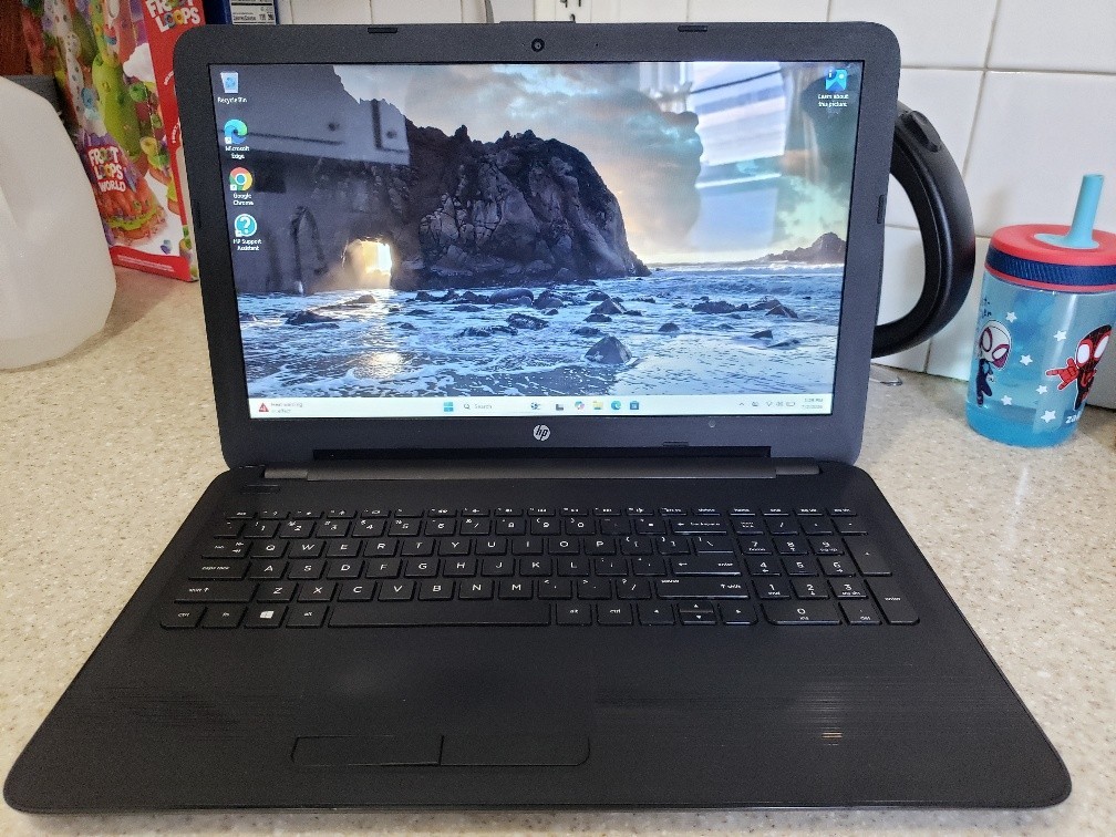 HP 15-BA079DX AMD A10-9600P 500GB SSD 8GB RAM WIN 11 TOUCHSCREEN LAPTOP