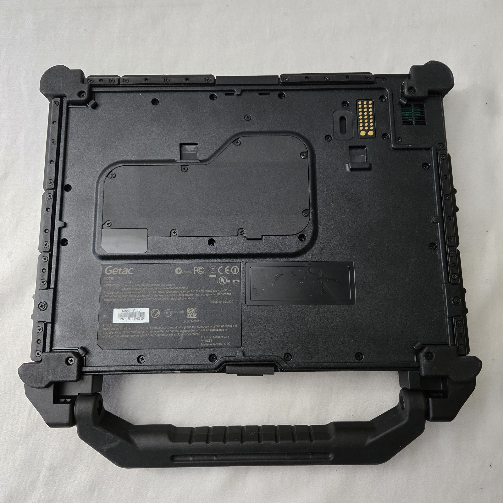 Getac V110 G3 Toughbook i7-6600U 2.60GHz 256GB SSD 12GB Ram Win10P – Grade B+