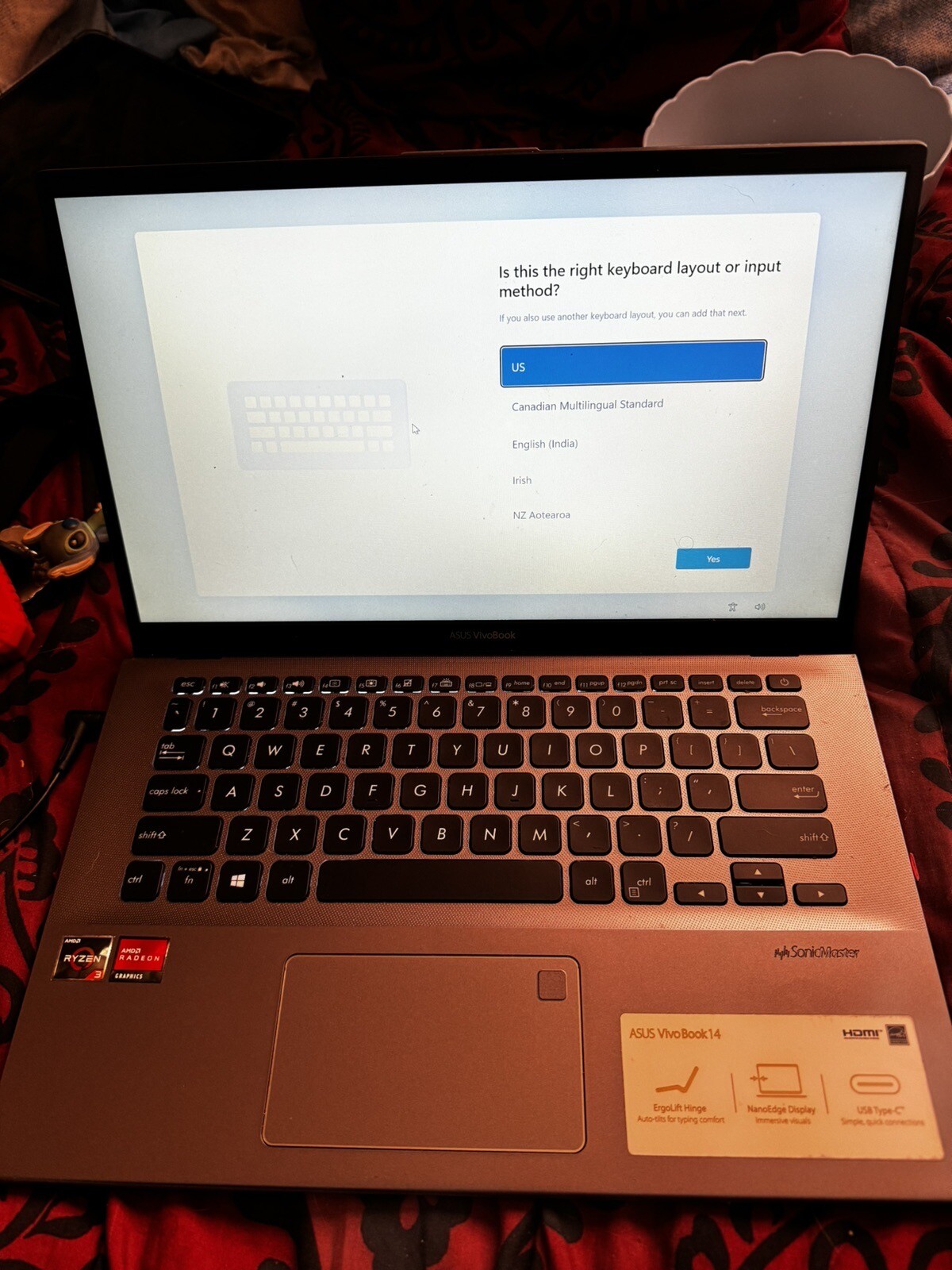 ASUS VivoBook 14″ (128GB SSD, Intel Core i3 11th Gen., 4.1GHz, 8GB) Laptop -…
